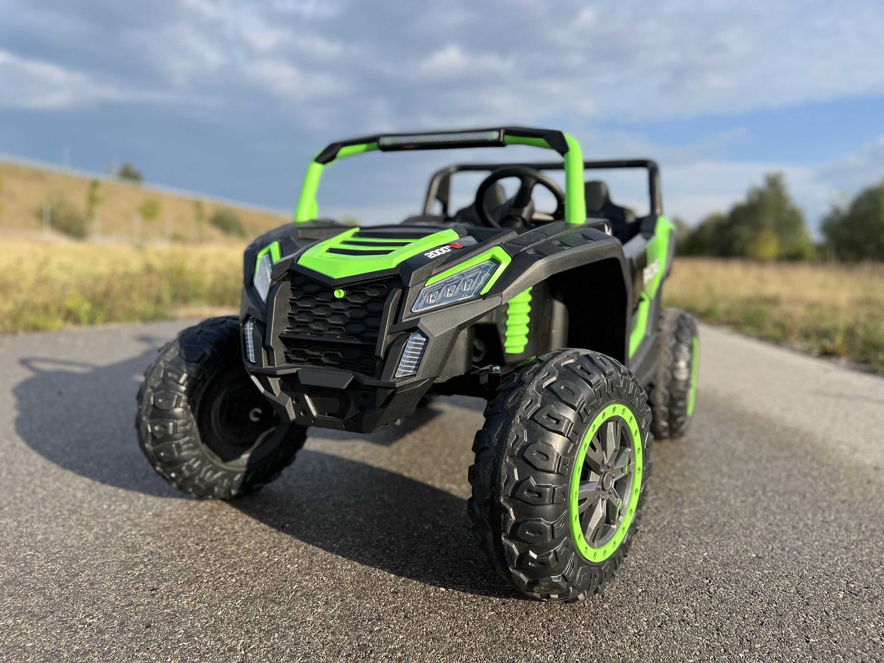 Auto XXL na akumulator BUGGY A032 Racing 24V 16Ah - POWIĘKSZONY AKU
