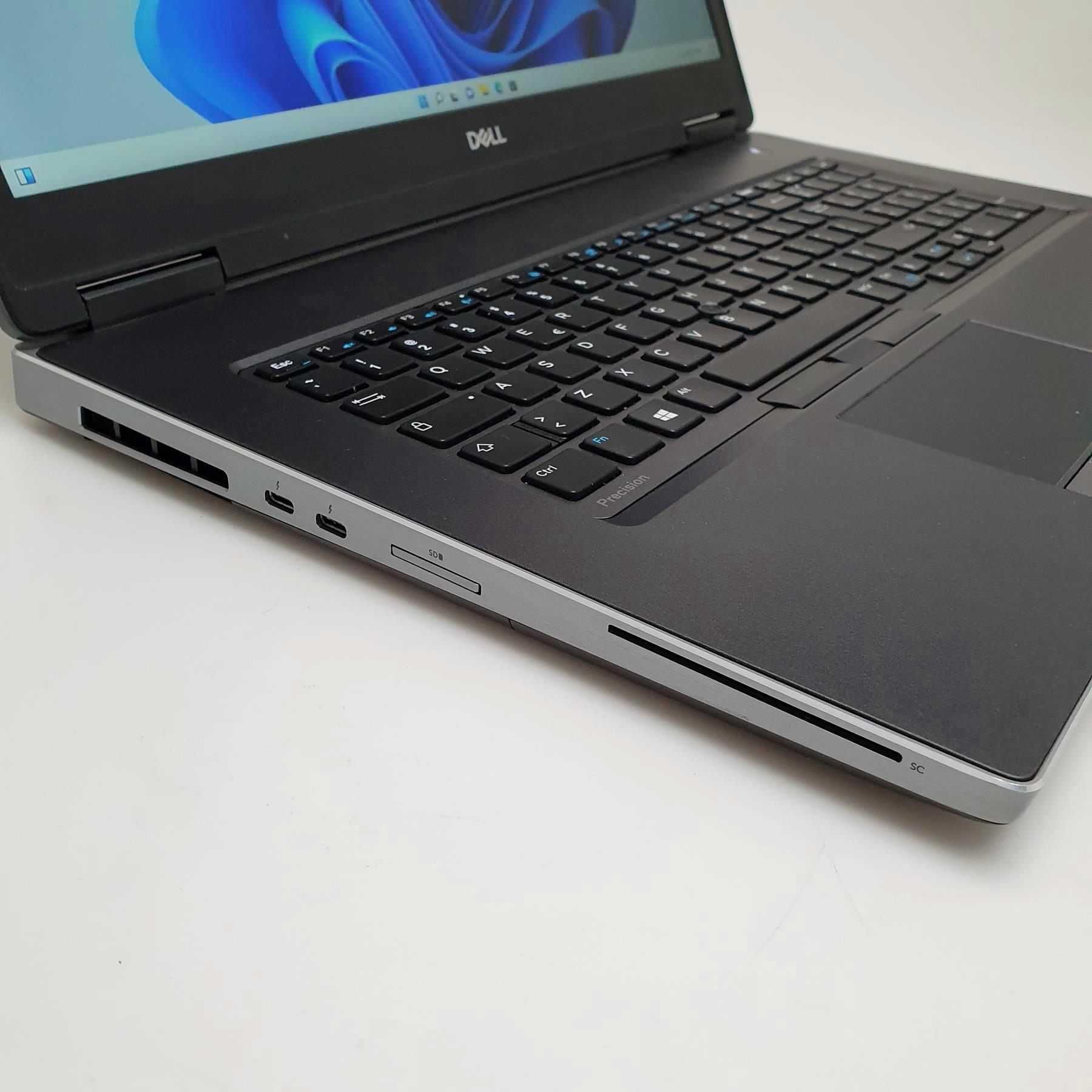 Laptop Dell Precision 7740 / RTX i7 32GB DDR4 512 SSD 17 cali Win 11
