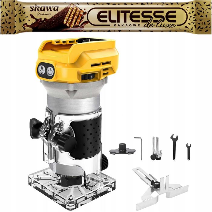 FREZARKA AKUMULATOROWA krawędziowa 18V 6 biegowa Grawerka Nowa