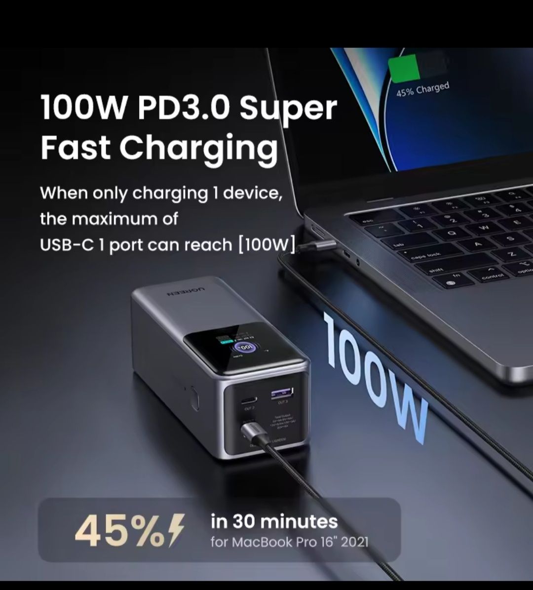 Power bank Ugreen Nexode 130W