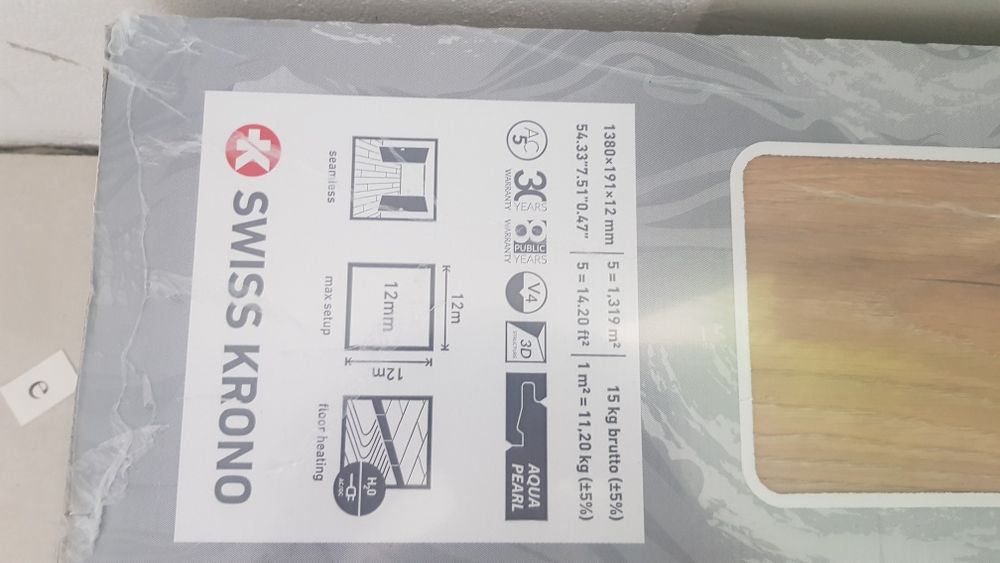 Panele Kronopol/Swiss Krono Aurum Symfonia Dąb Moderato 40404, grubość