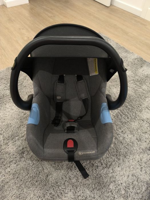 Carrinho de bebe kinderkraft veo 3 em 1