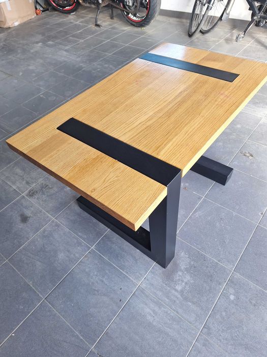 Ława, stolik kawowy dębowy