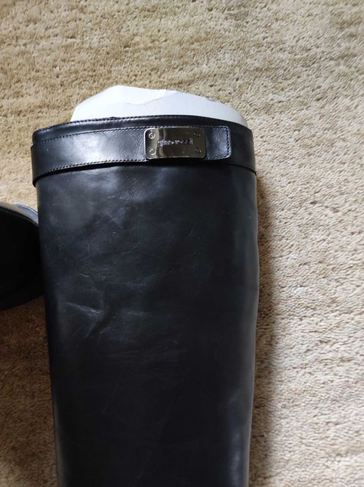 Kozaki z cielęcej skóry rozm. 39 czarne Gino Rossi