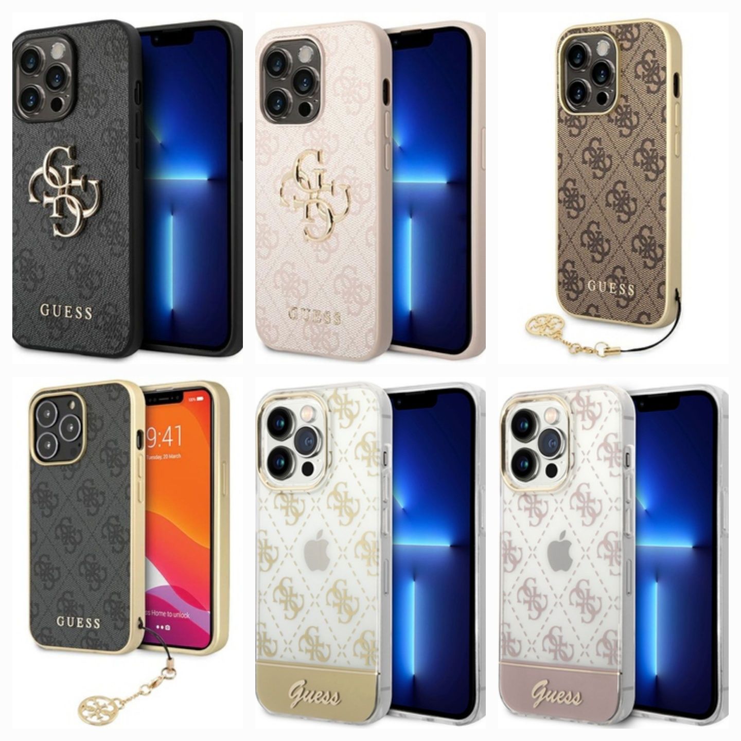 Oryginalne Etui GUESS 4G Big Metal Logo do Iphone 14 Pro Max