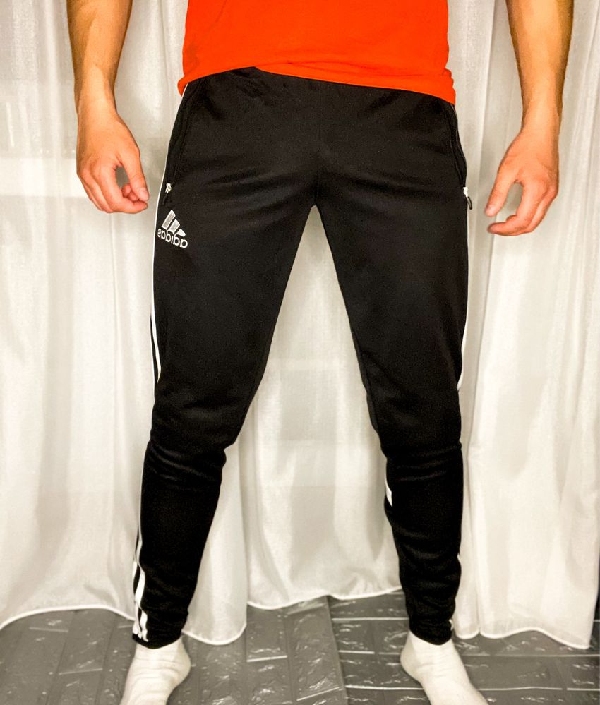 Sportowe Spodnie Czarne «Adidas» Męskie / XS