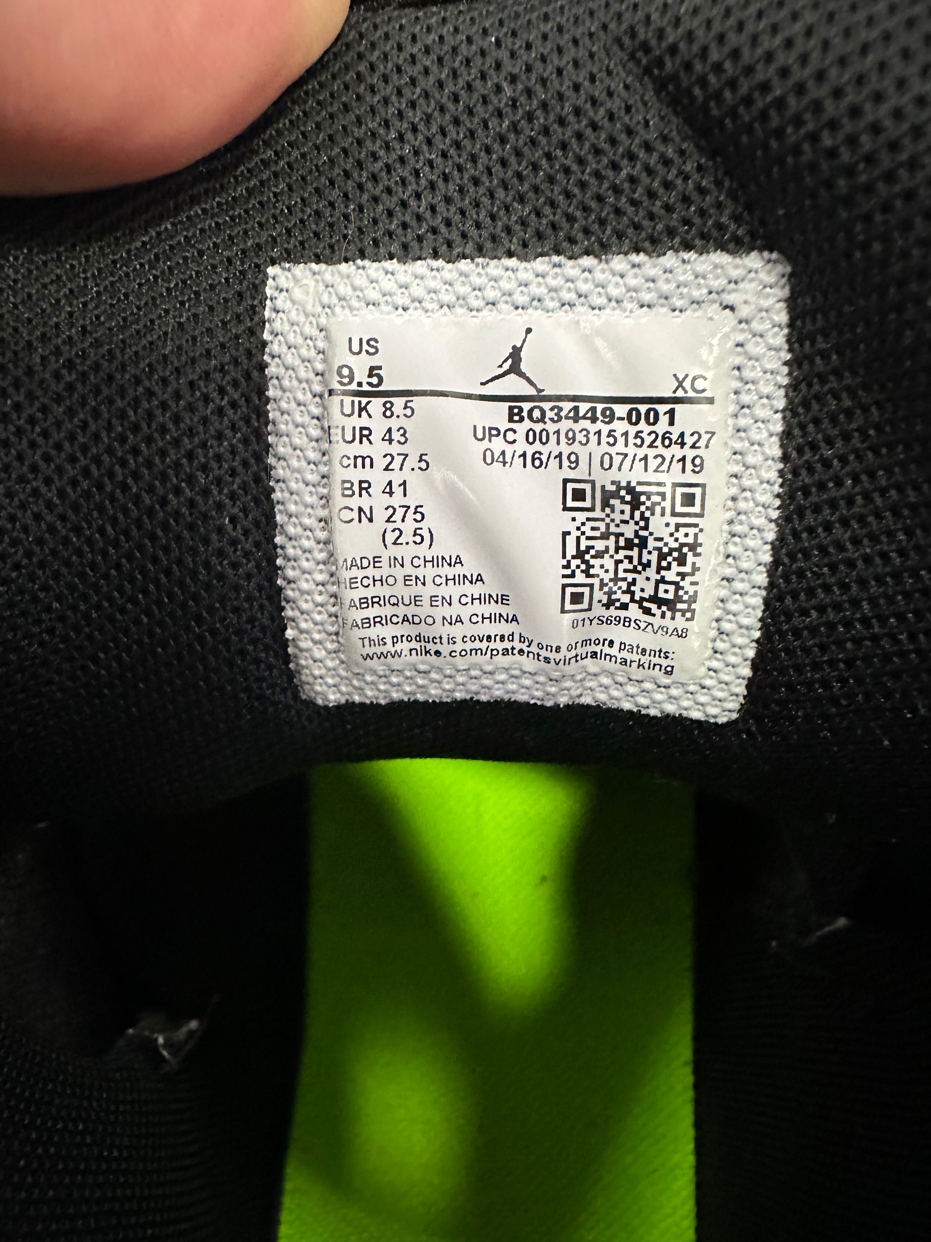 Jordan flight N*43