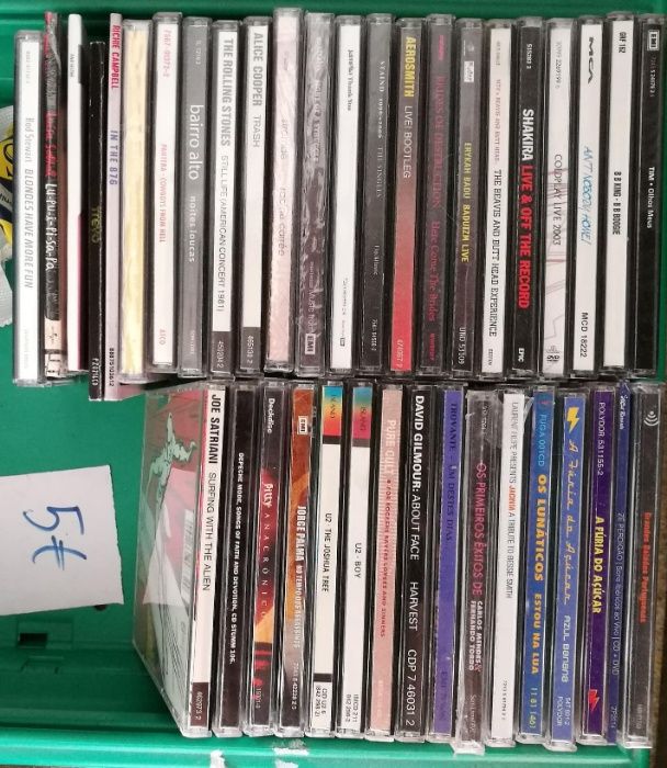 CDs 5€ - Rock / Pop / Música Portuguesa...