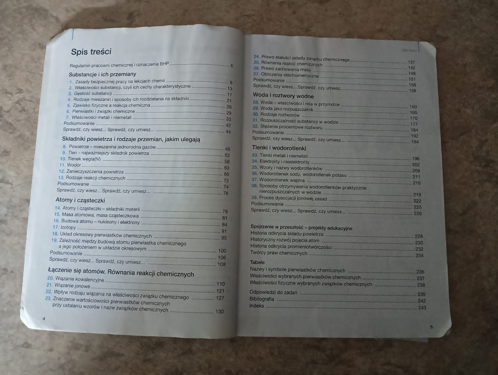Chemia nowej ery- podręcznik do klasy siódmej