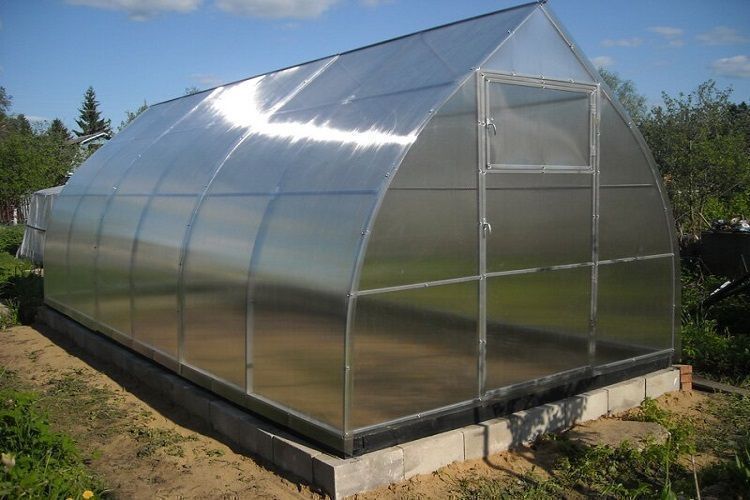 Szklarnia z poliwęglanu Kropla 3,1x4-12m profil 20x20 POLIWĘGLAN 3-6mm