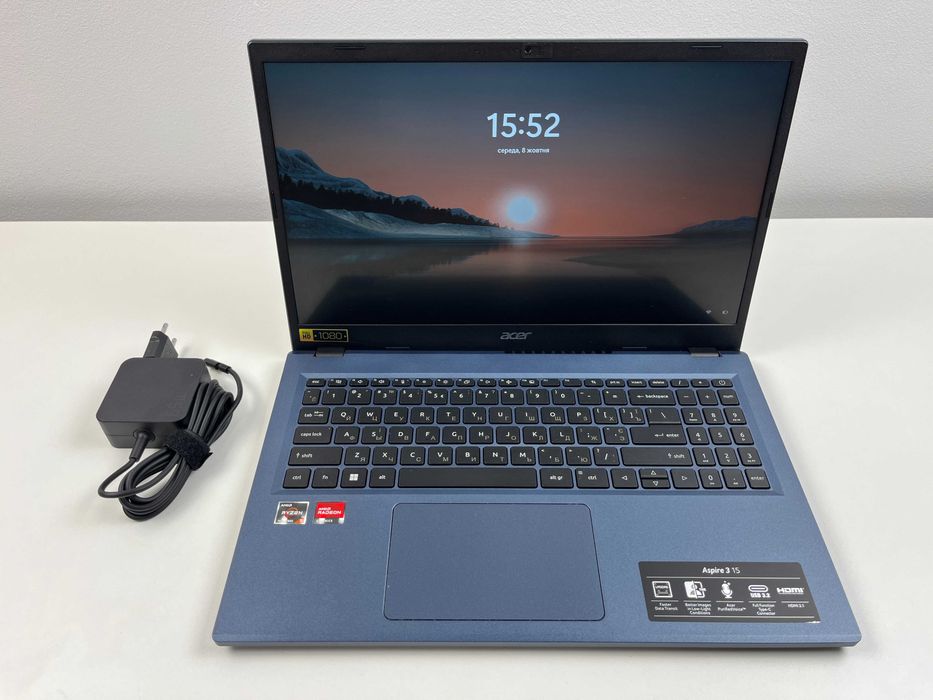 Ноутбук Acer Aspire A315-24PT 15.6"  Ryzen 5 7520U 16GB 512GB M.2 SSD