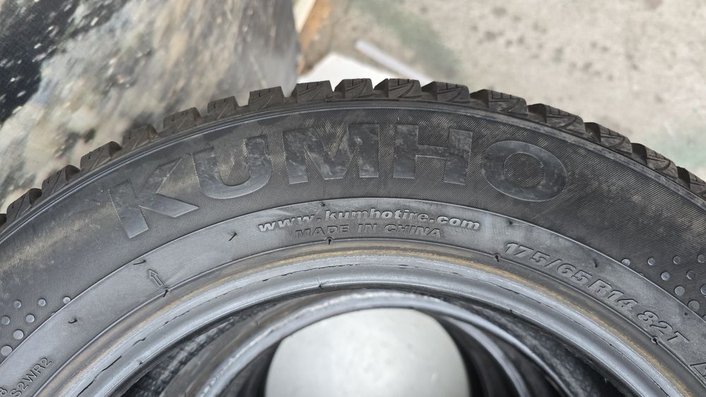 S18 4 x 175/65r14 Kumho Winter Craft WP51 82T opony zimowe używane