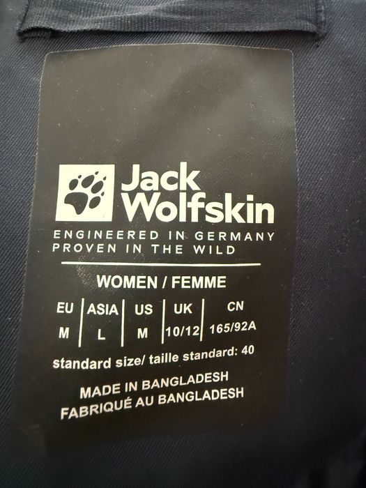 Kurtka damska WINTERFROST INS PARKA Jack Wolfskin night blue