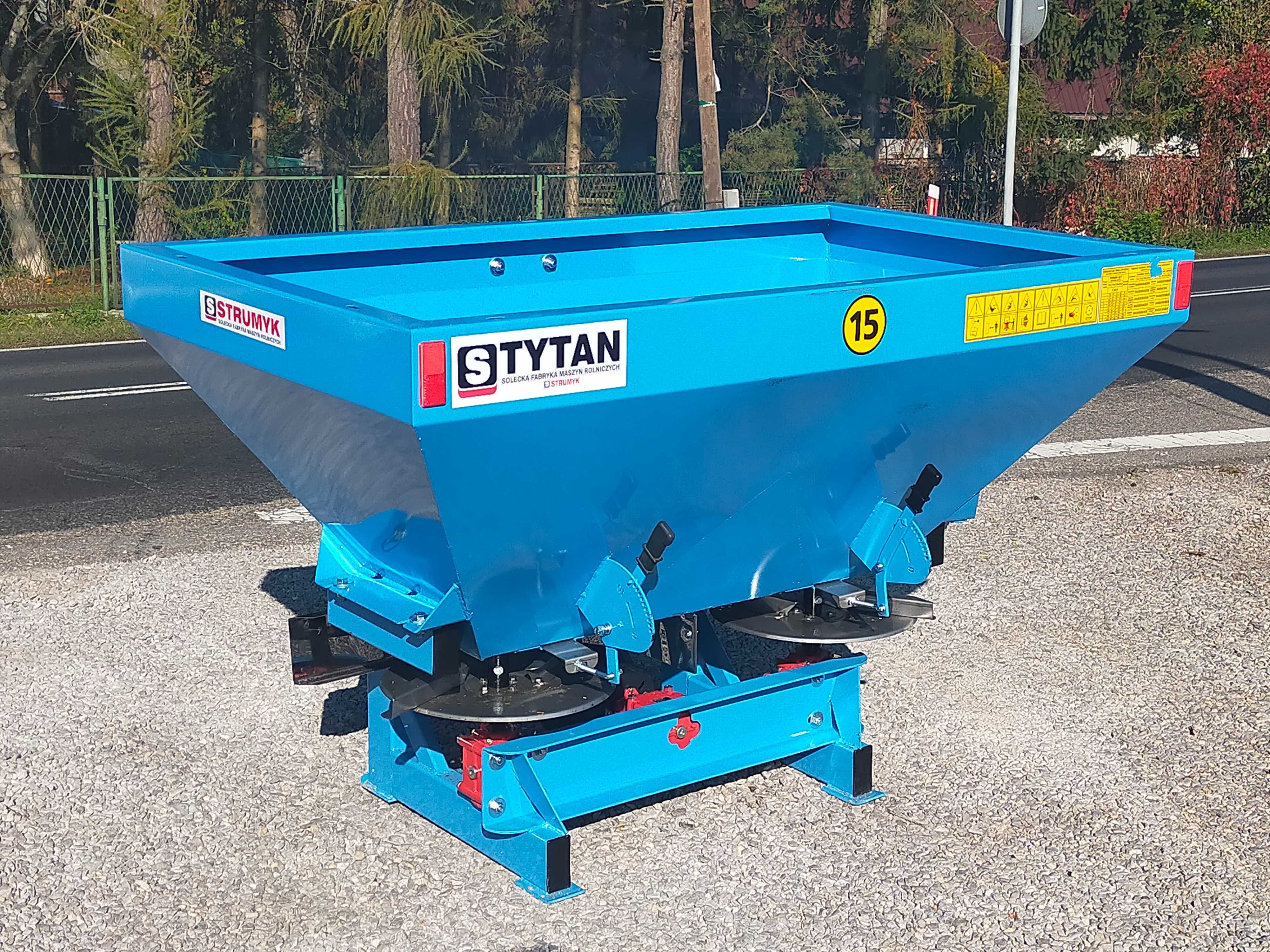 PRZEKŁADNIA / TALERZ / KOSZ /  CZĘŚCI  Tytan Strumyk 400- 1200l
