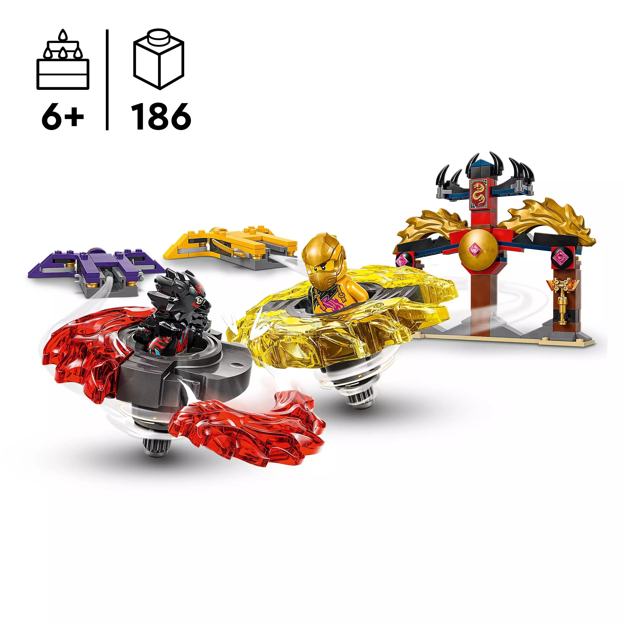 LEGO Ninjago Smocze Spinjitzu- zestaw bitewny 71826