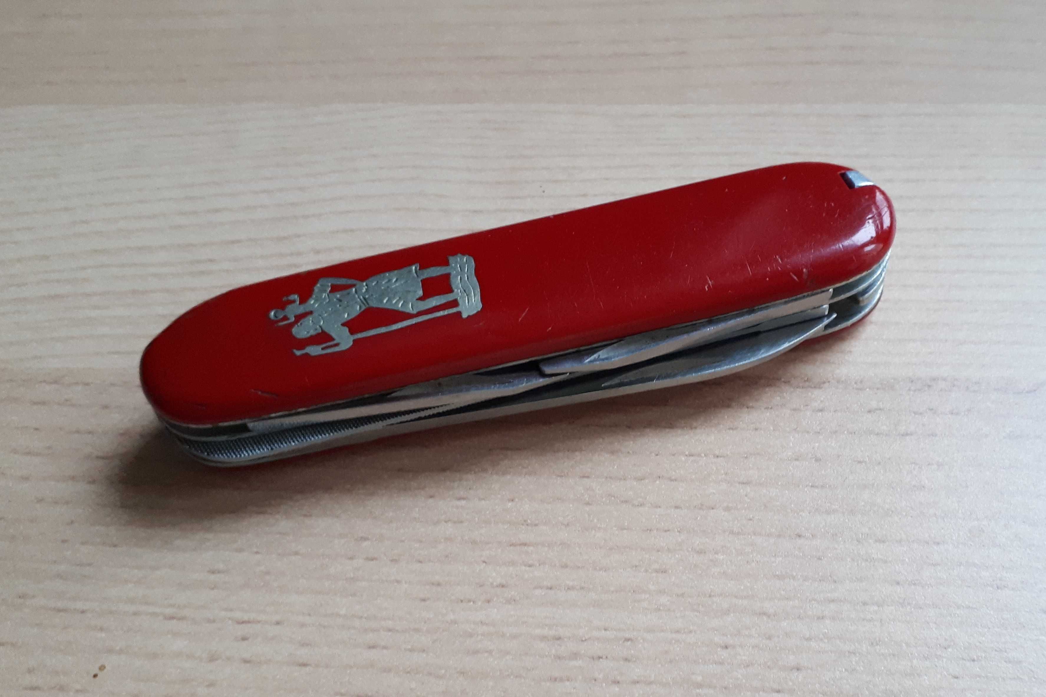 scyzoryk szwajcarski Victorinox Elinox św. Krzysztof oryginał vintage