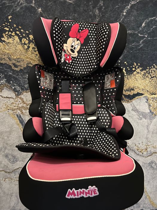 Fotelik samochodowy Disney Myszka Minnie