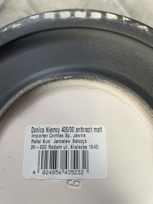 CERNAX  - donica -antracyt