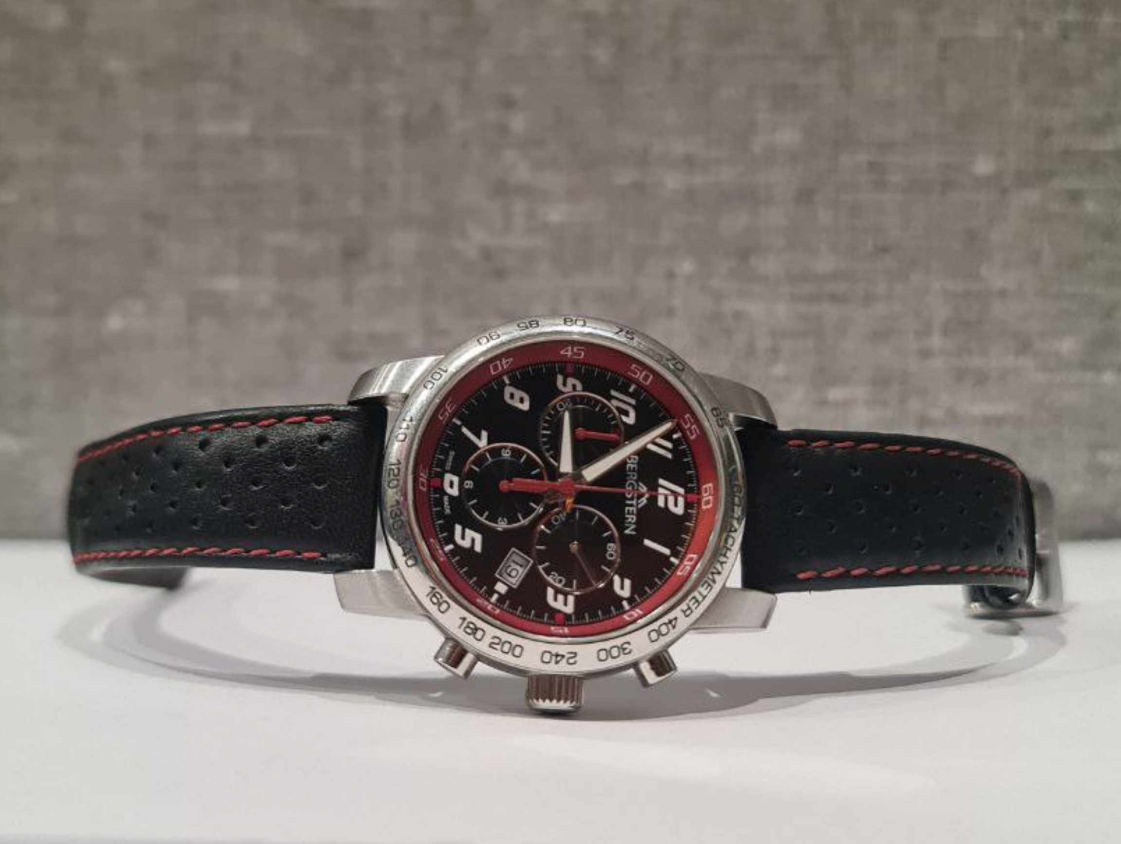 Чоловічий годинник Bergstern Active Sport B020G103 Chronograph 42mm