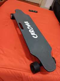 Skate eletrico longboard duplo motor 2x350w