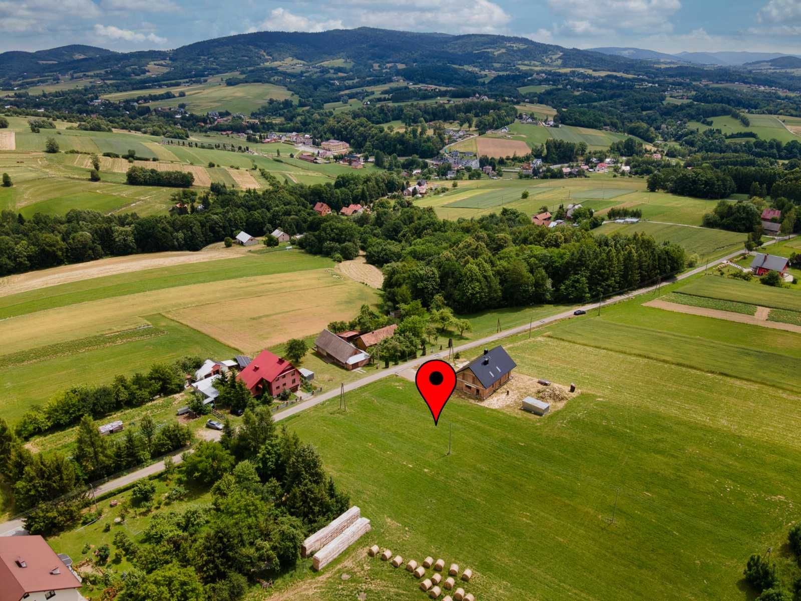 Działka budowlana 12,53 ar gm. Grybów