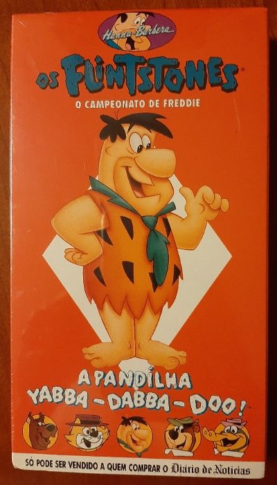 Vhs "Os Flintstones - O Campeonato de Freddie