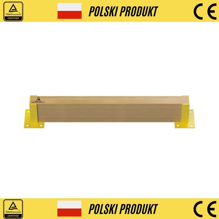 Odbojnica drewniana prosta 200 mm BHP