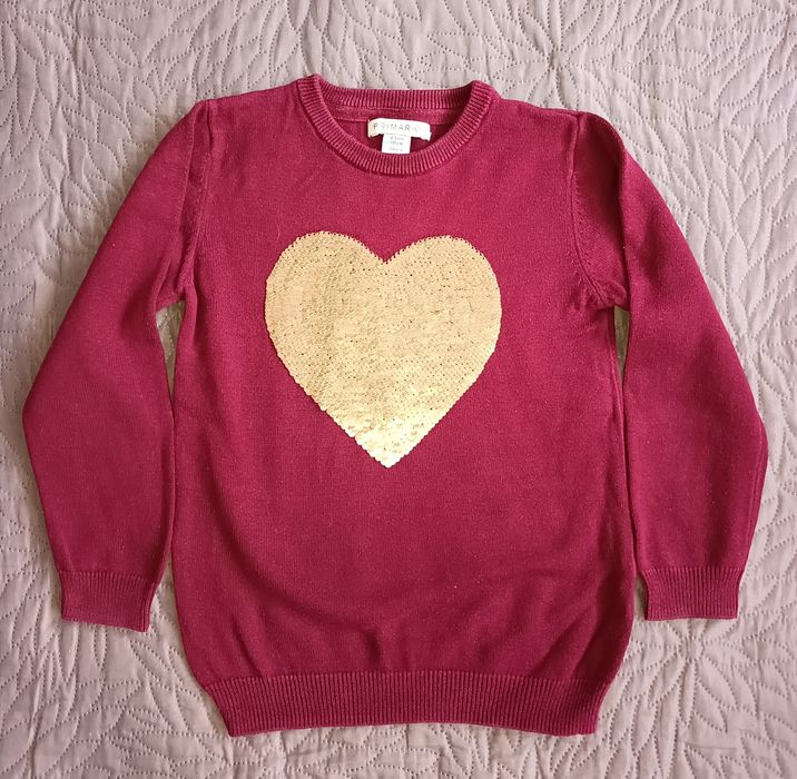 Bluza sweter Primark 110/116 zestaw na dziewczynkę