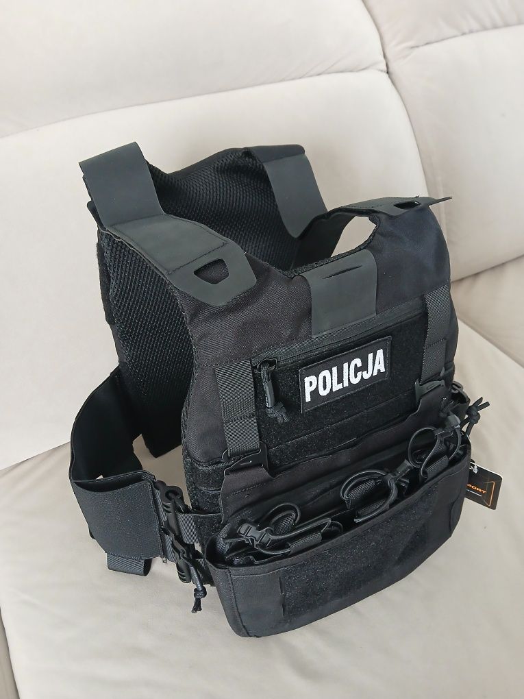 Kamizelka taktyczna plate policja