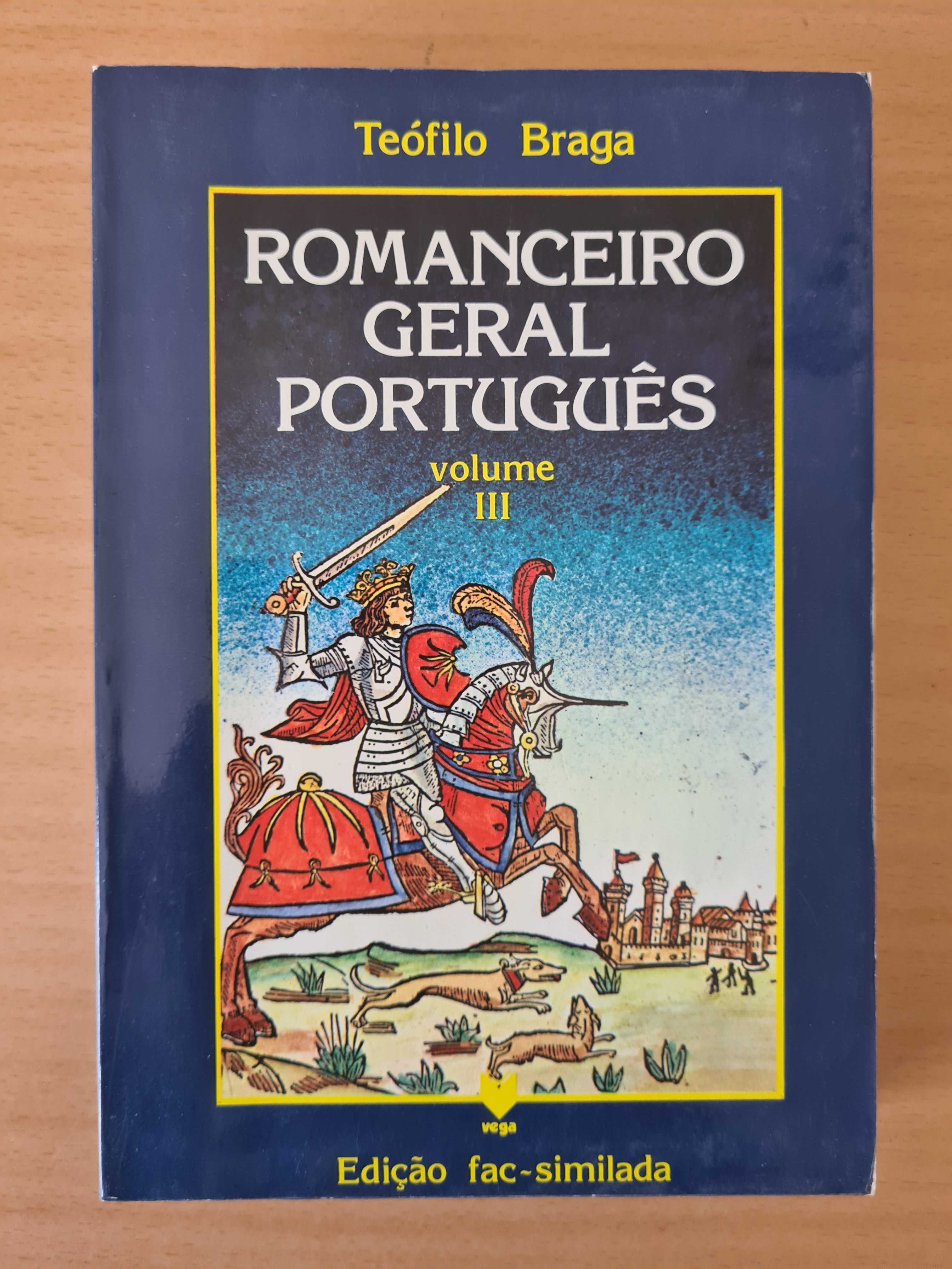 Livro "Romanceiro Geral Português - volume III" de Teófilo Braga