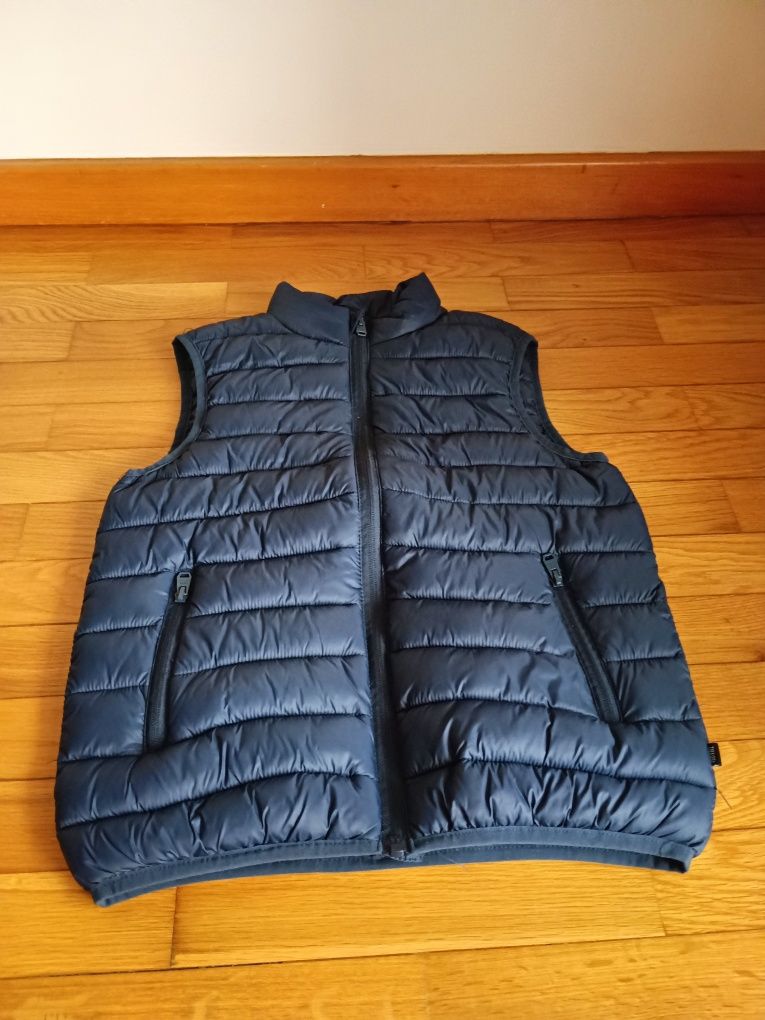 Colete azul escuro da Tiffosi  (9-10 anos)