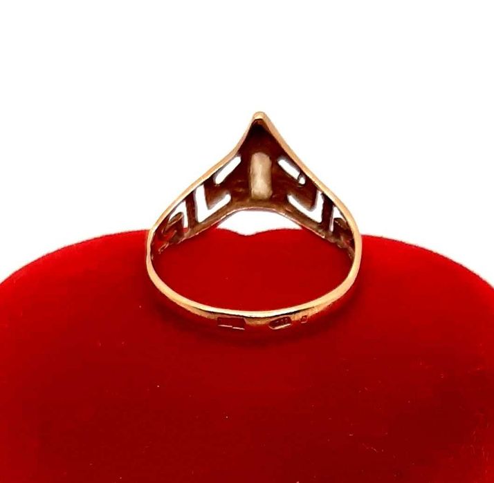 Złoty pierścionek Grecki wzór PR.585 W:1,28gr R.11 InterSKLEP