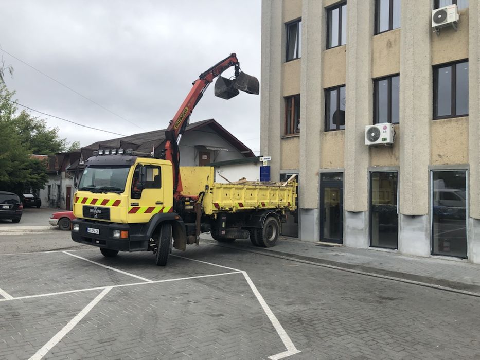 Послуги Маніпулятора Ман доставка буть-чого,вивіз буть -якого сміття.с