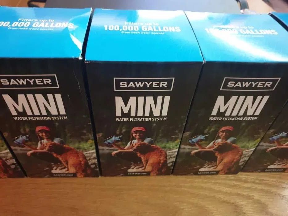 Sawyer mini, wysyłka 24H mały podręczny filtr, NOWY