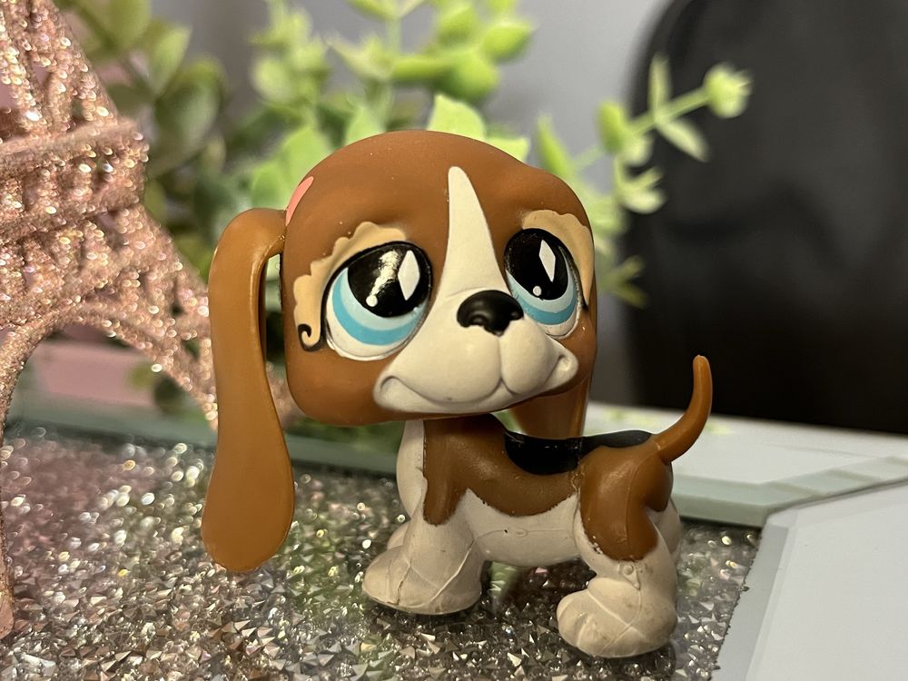 LPS Littlest Pet Shop Piesek Beagle #964 + pluszak