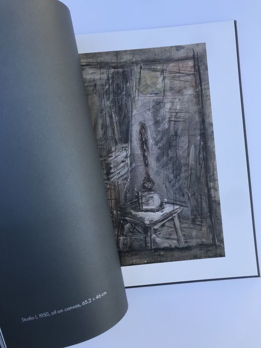 Livro de pintura e escultura de Alberto Giacometti 2017