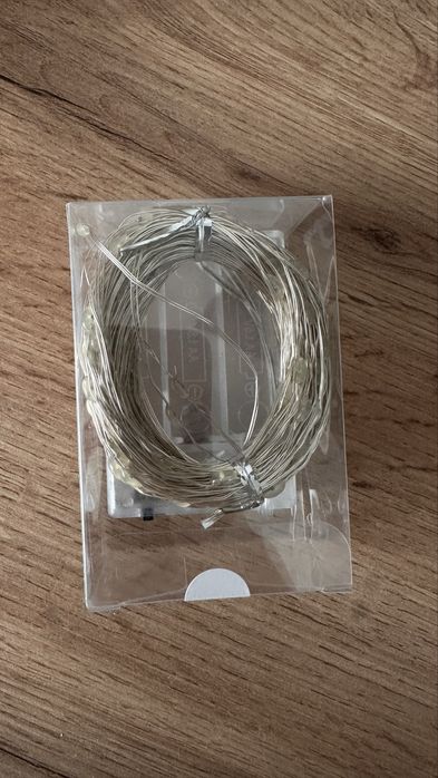 Гірлянда led 200 світло біле на батарейках