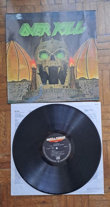 Vinil disco over kill