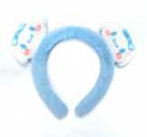 puchata pluszowa opaska do włosów Cinnamoroll Hello Kitty Sanrio