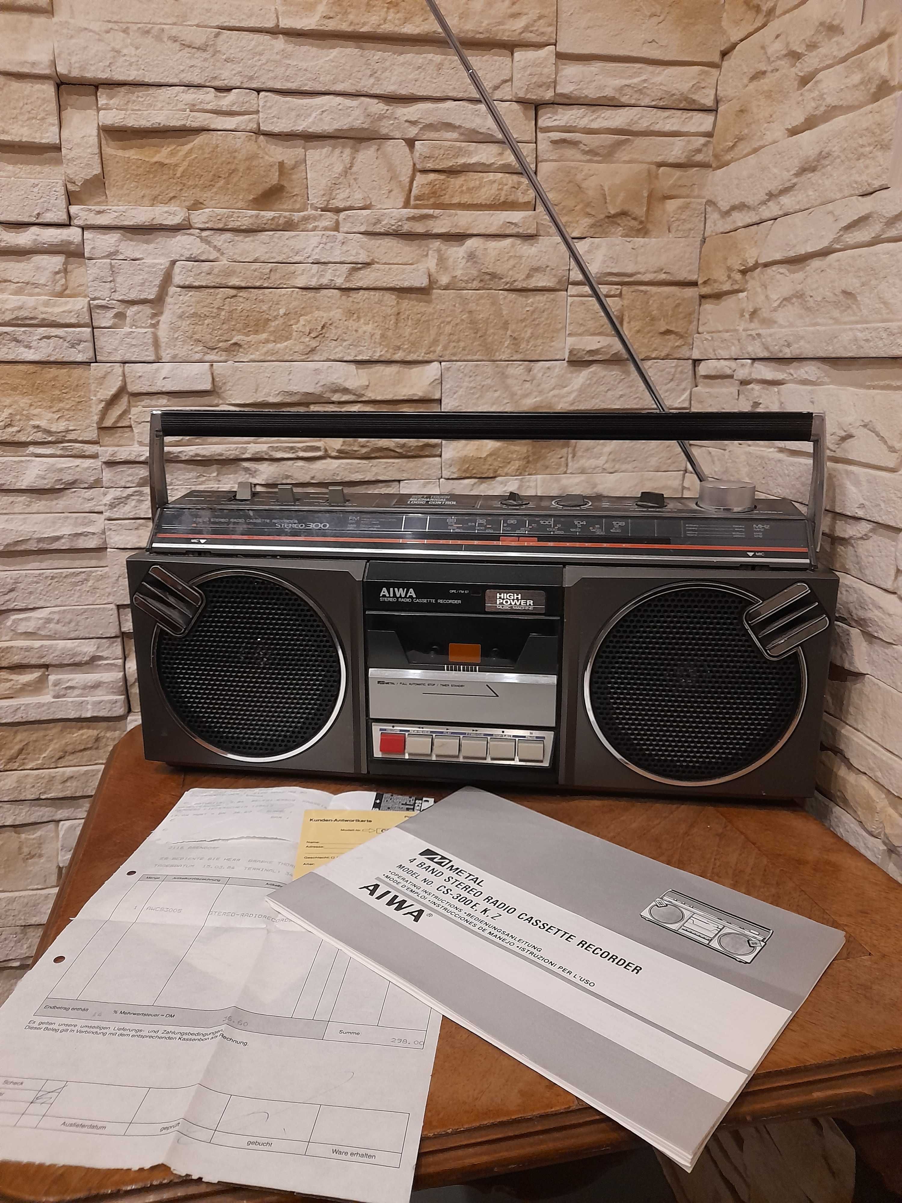 Radiomagnetofon Aiwa
