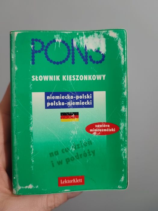 Słownik kieszonkowy niemiecko-polski PONS LektorKlett