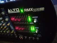 Alto Professional RMX 508FX - Mesa de Som Amplificada 500W