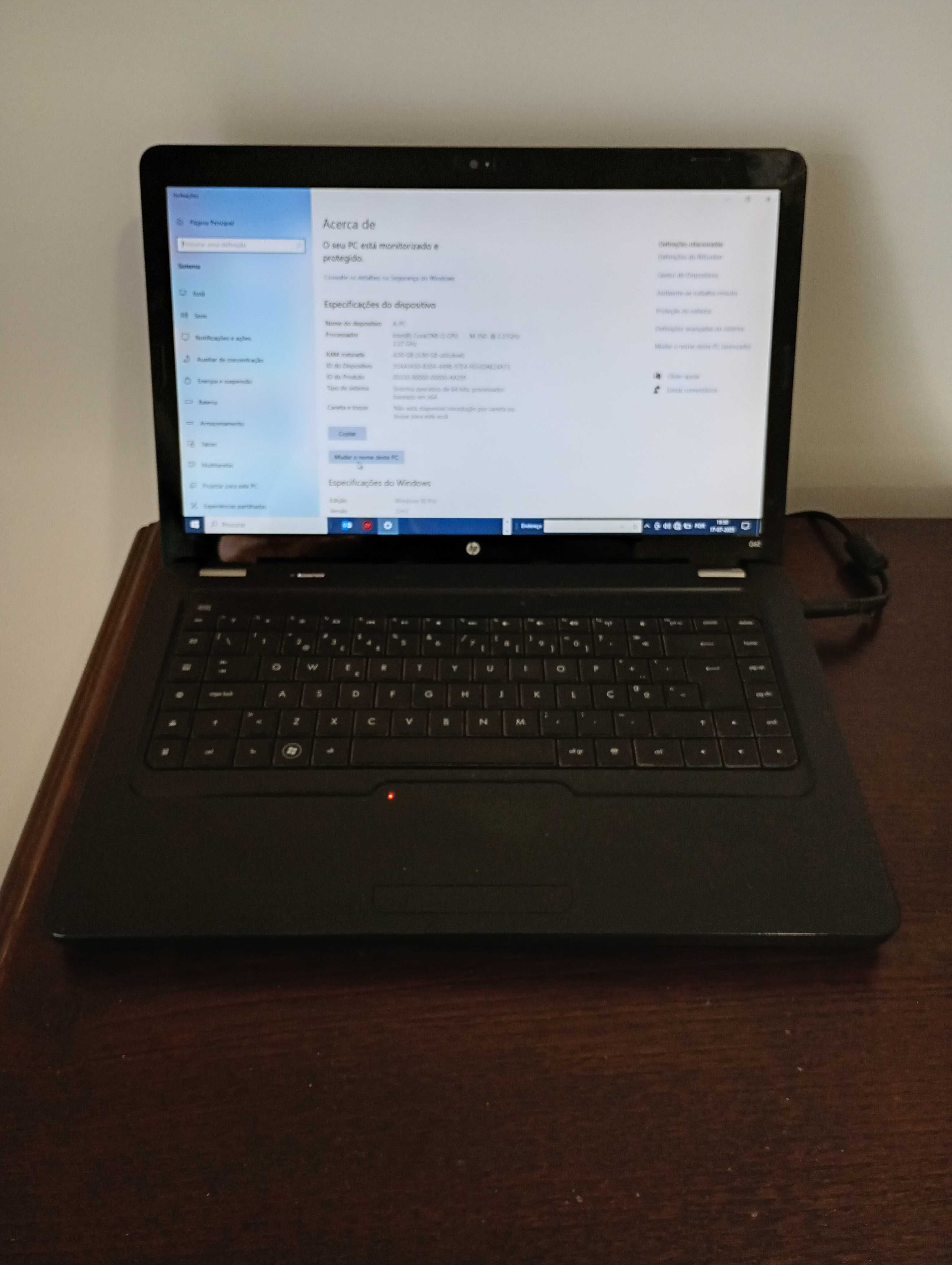 Vendo portátil HP G62
