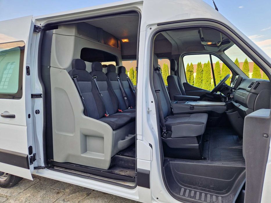 Renault Master Brygadówka 7Osób 150Km Holenderka Klima ducato F-Vat23%