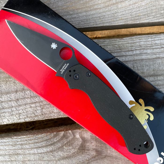 Ніж Spyderco ParaMilitary 2 S30V / S45VN / Military 440v / Manix2 BD1N