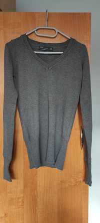 Sweter szary damski Zara S