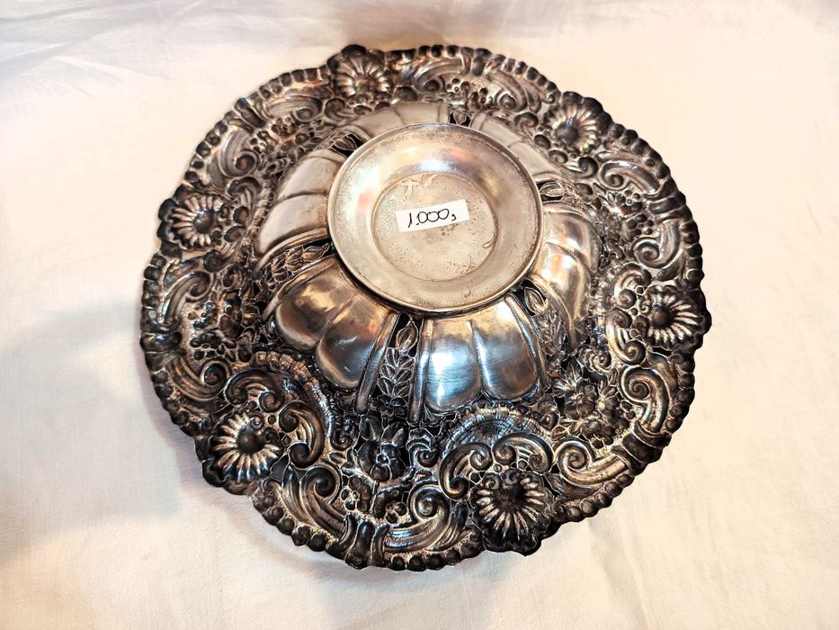 Cesta Fruteiro Prata