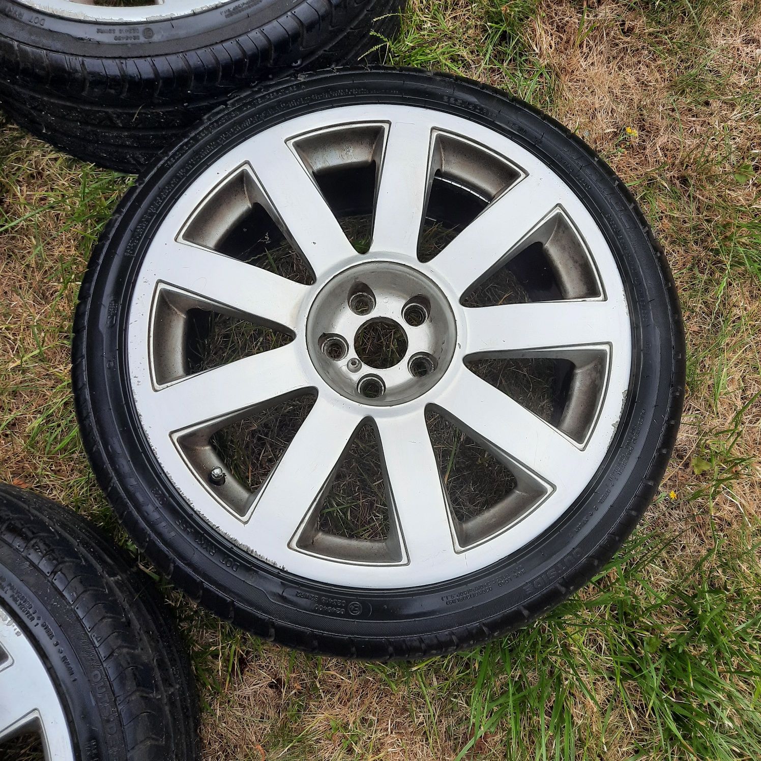 Alufelgi VW  5x100 + Opony jak nowe