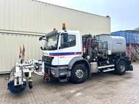 Skrapiarkia emulsji Breining Mercedes Axor1829 Specjalny z Zamiatarką