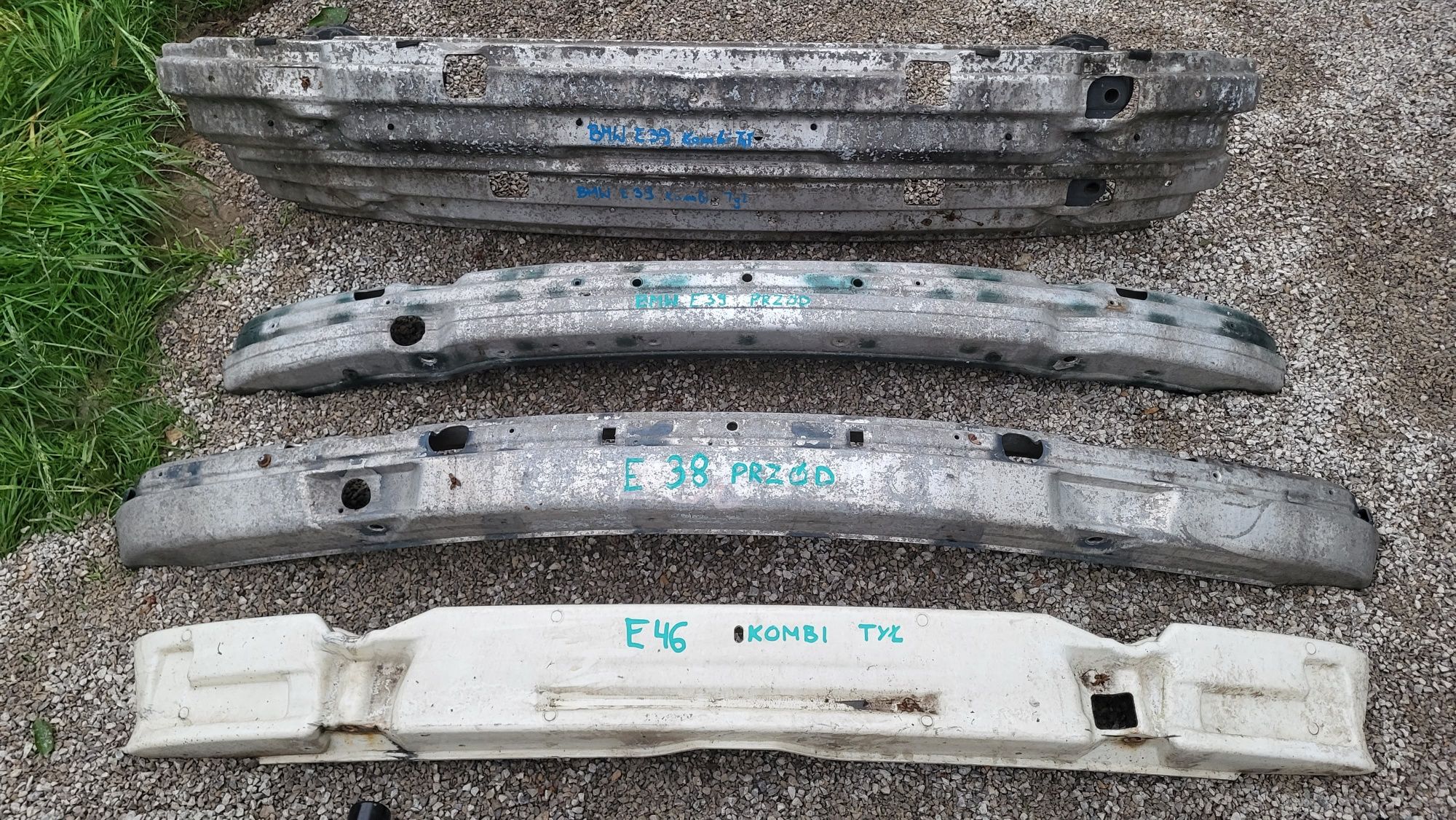 Bmw belka zderzaka e36 e61 e60 e38 e39 e46 przód tył